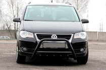 Volkswagen Touran 2003-2010 Bull Bar WT003 Black Stainless Steel photo 2