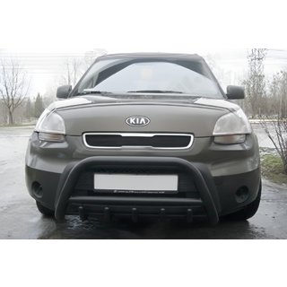 Bull Bar WT003 Black Stainless Steel Kia Soul I 2008-2013 photo 1