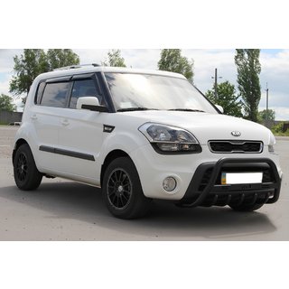 Bull Bar WT004 Black (Stainless Steel) Kia Soul I 2008-2013 photo 2
