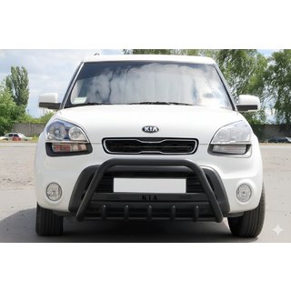 Bull Bar WT004 Black (Stainless Steel) Kia Soul I 2008-2013 photo 1