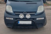 Opel Vivaro 2001–2015 Bull Bar WT004 Black (Stainless Steel) photo 1
