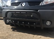Renault Trafic 2001–2015 Bull Bar WT004 Black (Stainless Steel) photo 5