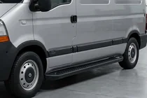 Renault Master 1998-2010 Side Steps Allmond Black (2 pcs, Aluminum) photo 1