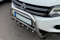 Volkswagen Tiguan 2007-2016 Bull Bar WT004 Stainless Steel photo 1