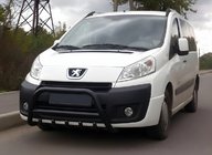 Peugeot Expert 2007-2016 Bull Bar WT003 Black Stainless Steel photo 1