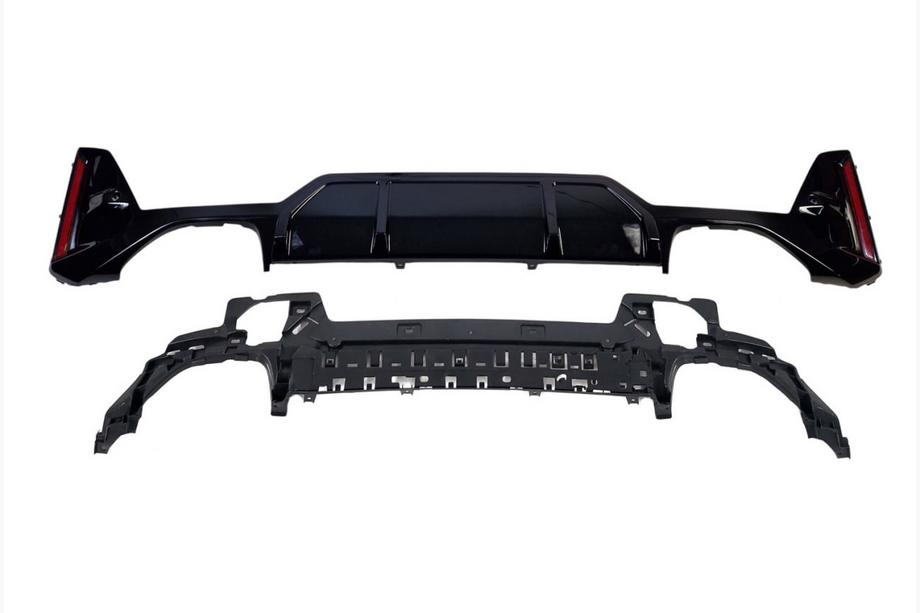 BMW 3 Series G20/G21 2018- Rear Diffuser MP-Style (for M-Sport 2023+, ABS) Image