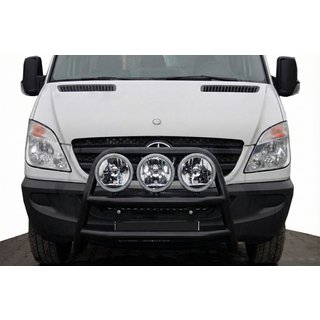 High Bull Bar WT018 Black (Stainless Steel) photo 1