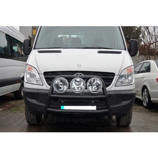 High Bull Bar WT018 Black (Stainless Steel) photo 2