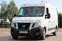 Opel Movano 2010-2021 Bull Bar WT018 Black (Stainless Steel) photo 2