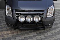 Ford Transit 2000–2014 Bull Bar WT018 Black (2006-2014, Stainless Steel) photo 2