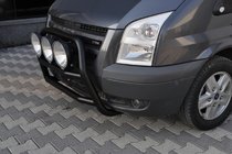 Ford Transit 2000–2014 Bull Bar WT018 Black (2006-2014, Stainless Steel) photo 3