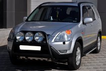 Honda CRV 2001-2006 Bull Bar WT018 Black (Stainless Steel) photo 3