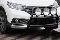 Honda CRV 2012-2016 Front Bumper Guard WT018 Black (Stainless Steel) photo 1