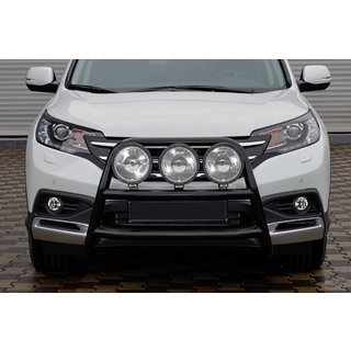 Front Bumper Guard WT018 Black (Stainless Steel) photo 4