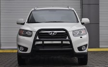 Hyundai Santa Fe 2 2006-2012 Bull Bar WT018 Black (Stainless Steel) photo 2