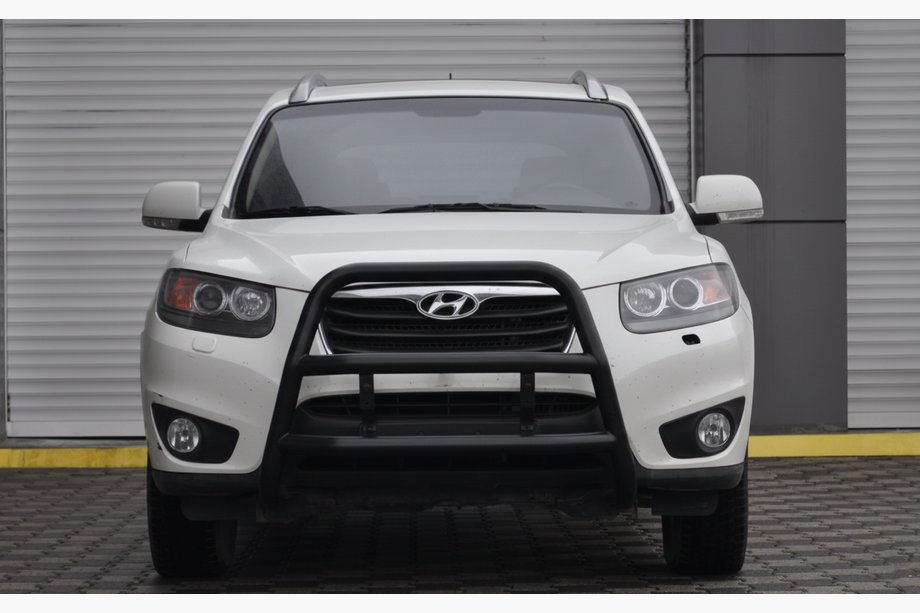 Hyundai Santa Fe 2 2006-2012 Bull Bar WT018 Black (Stainless Steel) Photo 2