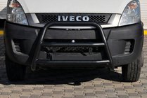 Iveco Daily 2006-2014 Bull Bar WT018 Black photo 1