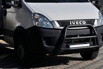 Iveco Daily 2006-2014 Bull Bar WT018 Black photo 2