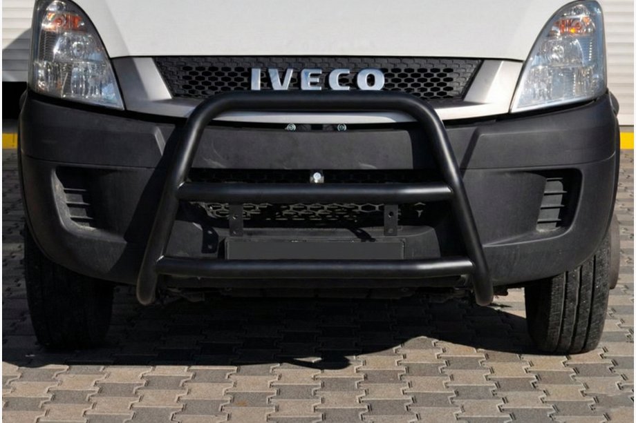 Iveco Daily 2006-2014 Bull Bar WT018 Black Image