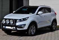 Kia Sportage 2010-2015 Bull Bar WT018 Black (Stainless Steel) photo 2