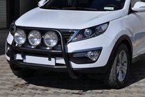 Kia Sportage 2010-2015 Bull Bar WT018 Black (Stainless Steel) photo 3