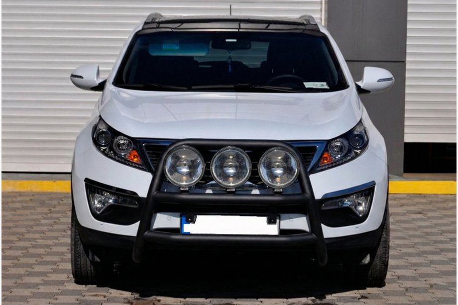 Kia Sportage 2010-2015 Bull Bar WT018 Black (Stainless Steel) Image