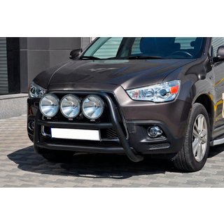 Bull Bar WT018 Black (Stainless Steel) Mitsubishi ASX 2010-2023 photo 1
