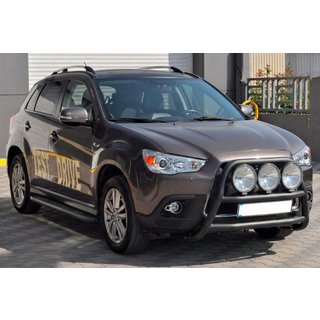 Bull Bar WT018 Black (Stainless Steel) Mitsubishi ASX 2010-2023 photo 3