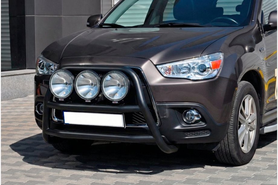 Mitsubishi ASX 2010-2023 Bull Bar WT018 Black (Stainless Steel) Image