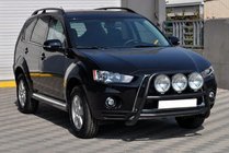 Mitsubishi Outlander 2006-2012 Bull Bar WT018 Black (Stainless Steel) photo 3