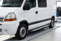 Renault Master 1998-2010 Side Steps Line (2 pcs, Aluminum) photo 1