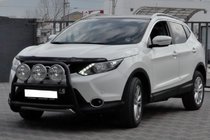 Nissan Qashqai 2014-2021 Bull Bar WT018 Black (Stainless Steel) photo 1