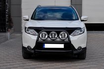 Nissan Qashqai 2014-2021 Bull Bar WT018 Black (Stainless Steel) photo 2