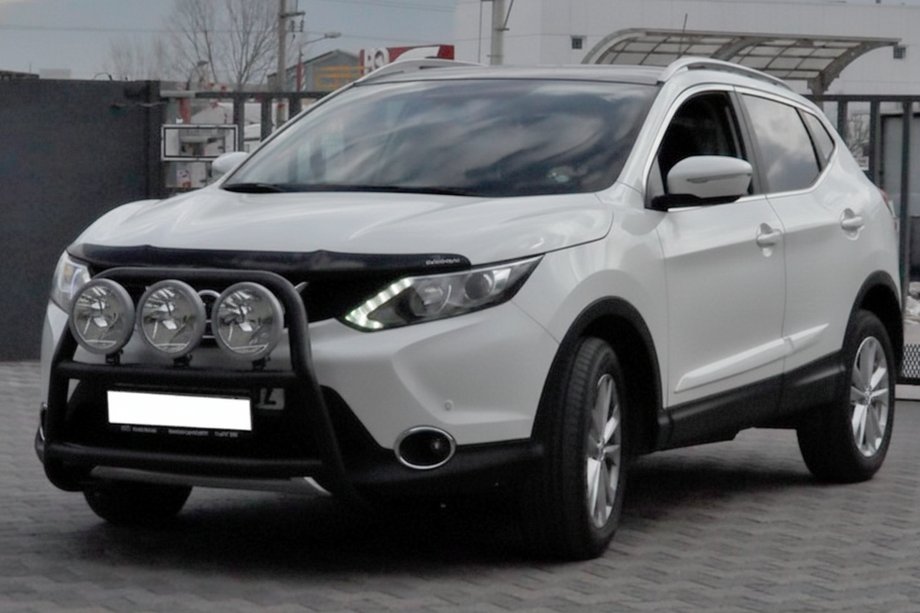 Nissan Qashqai 2014-2021 Bull Bar WT018 Black (Stainless Steel) Image
