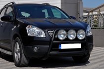 Nissan Qashqai 2007-2010 Bull Bar WT018 Black (Stainless Steel) photo 2