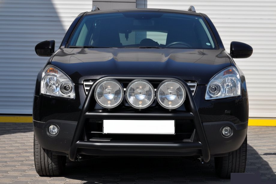 Nissan Qashqai 2007-2010 Bull Bar WT018 Black (Stainless Steel) Image