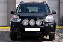Nissan X-trail T31 2007-2014 Front Bar WT018 Black (Stainless Steel) photo 1