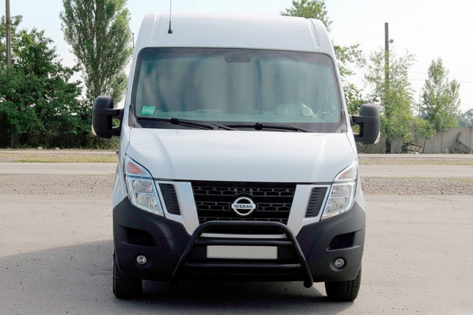 Nissan NV400 2010-2024 Bull Bar WT018 Black (Stainless Steel) Image