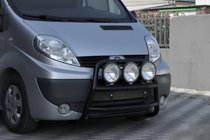 Nissan Primastar 2002-2014 Bull Bar WT018 Black (Stainless Steel) photo 4