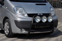 Nissan Primastar 2002-2014 Bull Bar WT018 Black (Stainless Steel) photo 2