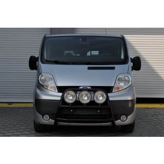 Bull Bar WT018 Black (Stainless Steel) Opel Vivaro 2001–2015 photo 1