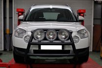 Skoda Yeti 2009-2017 Bull Bar WT018 Black (Stainless Steel) photo 3