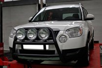 Skoda Yeti 2009-2017 Bull Bar WT018 Black (Stainless Steel) photo 4