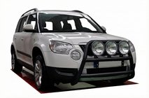 Skoda Yeti 2009-2017 Bull Bar WT018 Black (Stainless Steel) photo 1