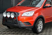 SsangYong Korando 2010-2019 Bull Bar WT018 Black (Stainless Steel) photo 2