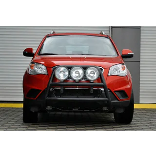 Bull Bar WT018 Black (Stainless Steel) SsangYong Korando 2010-2019 photo 1