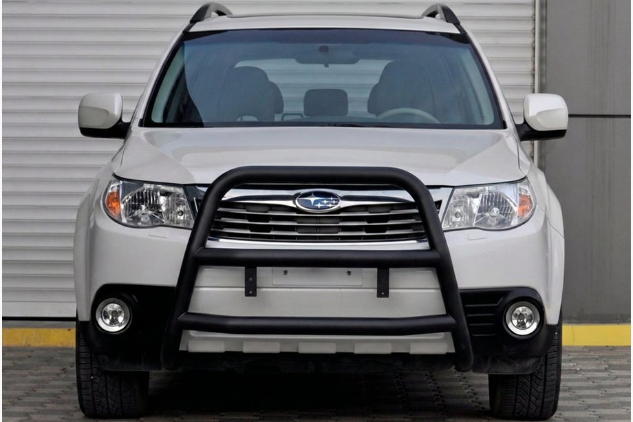 Subaru Forester 2008-2013 Bull Bar WT018 Black (Stainless Steel) Image