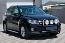 Volkswagen Tiguan 2007-2016 Bull Bar WT018 Black (Stainless Steel) photo 1