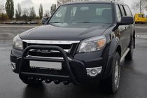 Ford Ranger 2007-2011 Bull Bar QT008 Black (Stainless Steel) photo 1