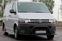 Volkswagen T5 2010-2015 Bull Bar WT007ST Black (Stainless Steel) photo 1